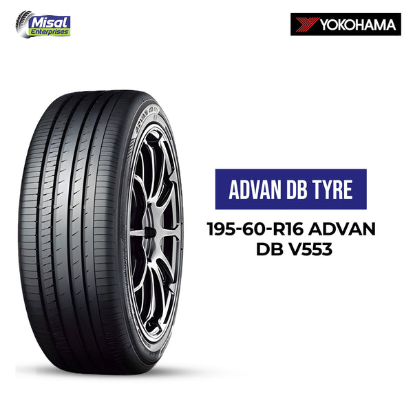 195-60-R16 ADVAN DB V553 JAPAN YOKOHAMA – Misal Enterprises
