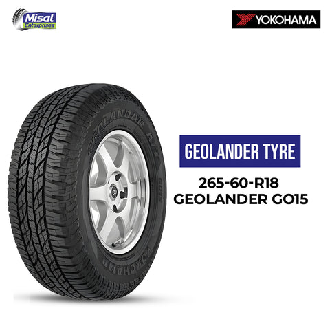 265-60-R18 GEOLANDER GO15 THAILAND YOKOHAMA