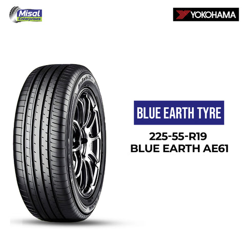 225-55-R19 BLUE EARTH AE61 JAPAN YOKOHAMA