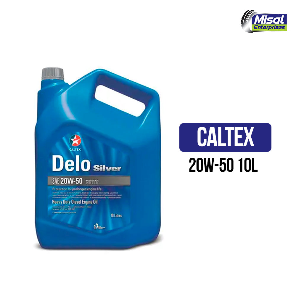 OIL DELO SILVER MULTI 20W50 10LTRS CALTEX
