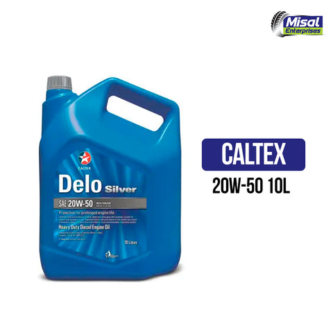 OIL DELO SILVER MULTI 20W50 10LTRS CALTEX