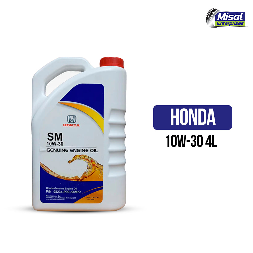 OIL HONDA 10W30 4LTRS HONDA