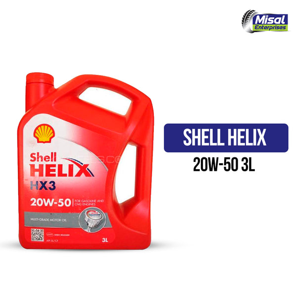 OIL S RED HX3 20W50 3LTRS SHELL