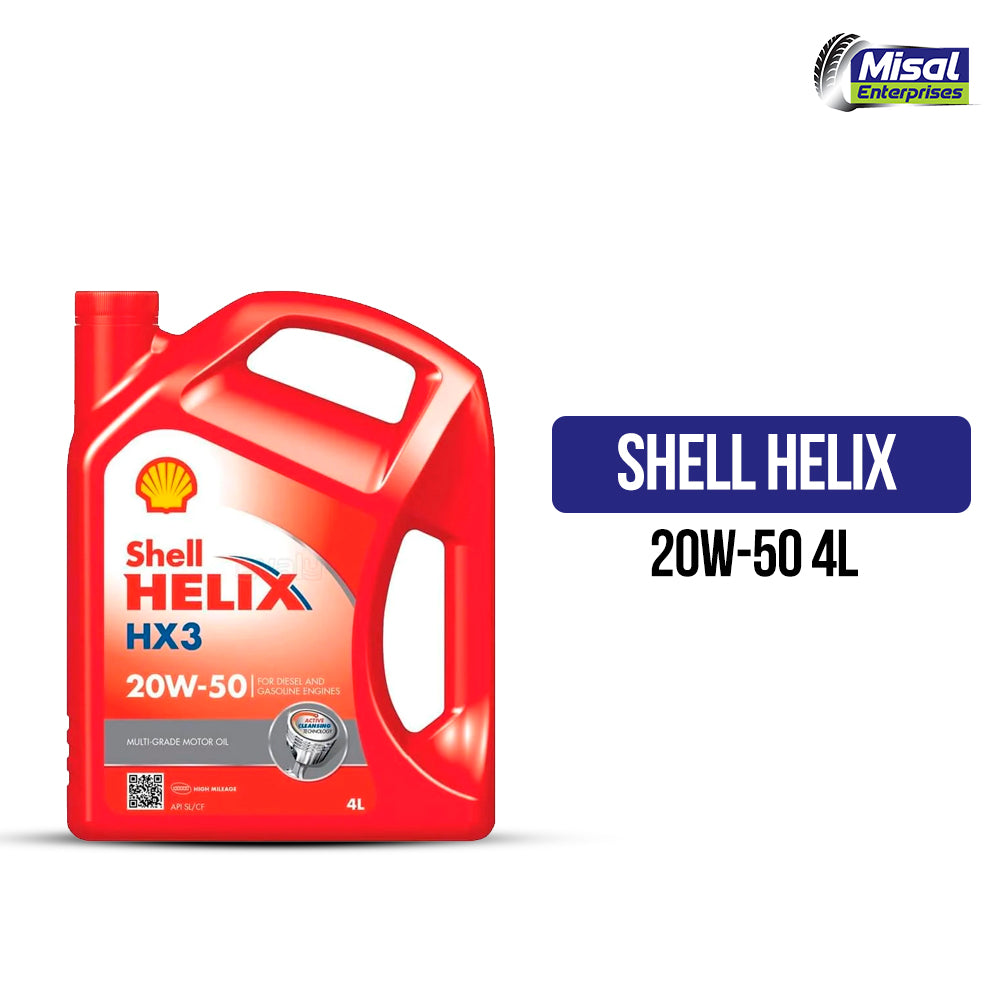 OIL S RED HX3 20W50 4LTRS SHELL